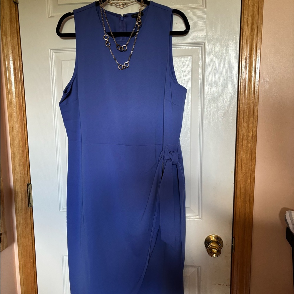 Cornflower blue (purple) NWOT never been worn back zipper